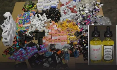 Cigarettes électroniques, filtres, et recharges d’une valeur de Rs 100 000 saisis par la douane