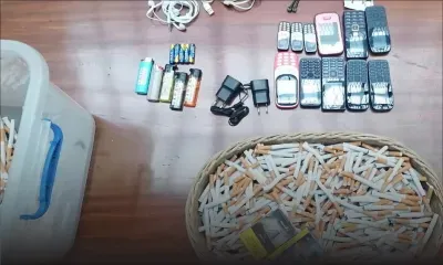 Prison de Melrose : saisie de cigarettes et de téléphones portables