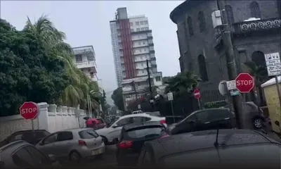 Port-Louis : le mauvais temps provoque un ralentissement de la circulation 