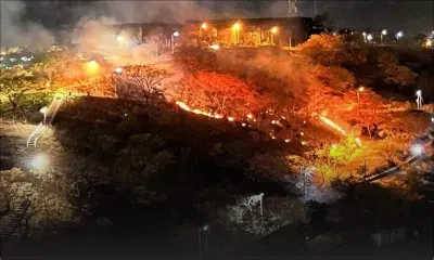 Port-Louis : incendie à La Citadelle 