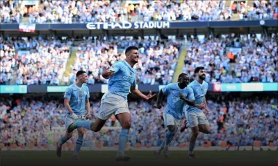 Foot: Manchester City champion d'Angleterre pour la 4e année consécutive