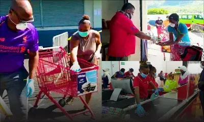 Réouverture des supermarchés : les caddies et caisses désinfectés 