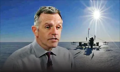 Talk on the impact of climate change on ice coverage