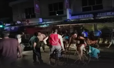 Colère à Chemin-Grenier : les robinets à sec, des habitants obstruent la route 