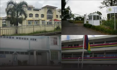 Lauréats Cuvée 2023 : les collèges Lorette de St-Pierre et de Mahébourg, Keats College, et le MGSS de Solférino dans la cour des grands