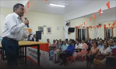 Ivan Collendavelloo fait l’éloge d’Ameenah Gurib-Fakim et de Paul Bérenger