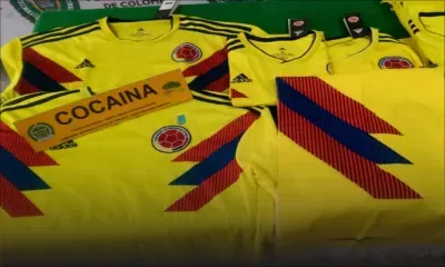  Mondial 2018 : saisie de maillots de la Colombie imprégnés de cocaïne