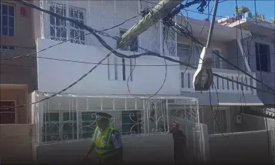 Trèfles : quatre pylônes électriques s’effondrent à cause des vents forts 