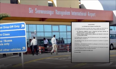 Covid-19 : Les passagers du MK015 et du  KQ274 doivent se faire dépister