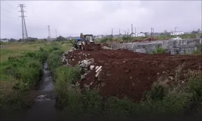 À Highlands : le comblage des réserves d’une rivière stoppé par Soodhun 