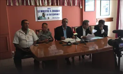 Super Cash Back Gold : le comité de soutien réitère son soutien à Roshi Bhadain