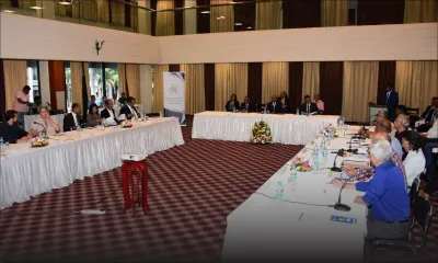 [En images] Quantum de la compensation salariale : début de la réunion tripartite