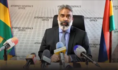 Conférence de presse de l'Attorney General, Maneesh Gobin