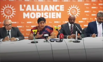 Suivez en direct la conférence du nouveau gouvernement de l’Alliance Morisien