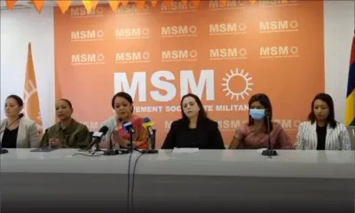 L’aile féminine du MSM réclame la démission de Joanna Bérenger comme députée