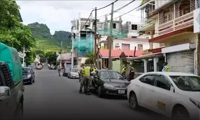 La force policière sort les grands moyens