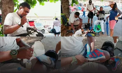 Dovic Malbrook, le cordonnier de rue persévérant