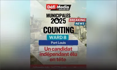 Municipales 2025 [Breaking News] – Résultats en direct : un candidat indépendant en tête au Ward 8 de Port-Louis