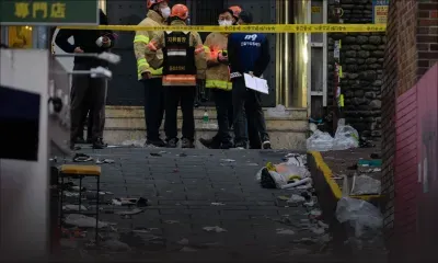 Une bousculade fait plus de 150 morts à Séoul pendant une fête d’Halloween