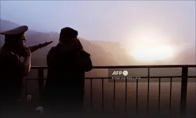 Corée du Nord: Kim Jong Un supervise un test de moteur de missile à combustible solide