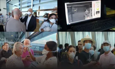 [En images] Système de détection du coronavirus à Maurice : Jagutpal débarque à Plaisance pour une visite