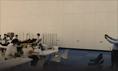 Vaccination au Côte d’Or National Sports Complex : une femme transportée à l’hôpital après s’être sentie mal