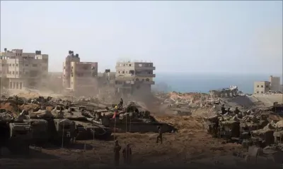 Violents combats à Gaza, coupé en deux selon l'armée israélienne