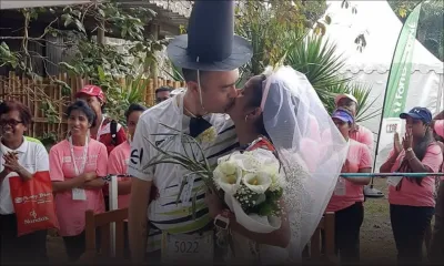 CIEL Ferney Trail : les Mauriciens Vincent et Tina se marient sur la ligne d'arrivée après une course de 50 km 
