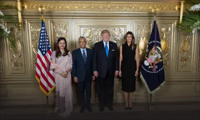 New York : Pravind et Kobita Jugnauth à la réception organisée par le couple Trump 