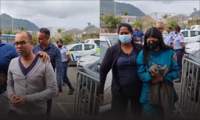 Me Akil Bissessur et sa compagne Doomila Moheeputh en Cour ce lundi