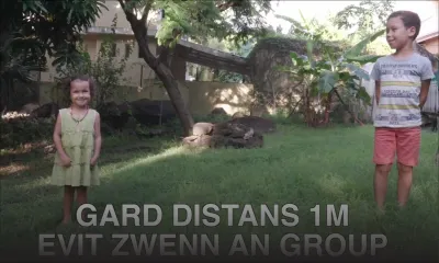 Covid-19 : «anou kas lasenn transmision viris-la»