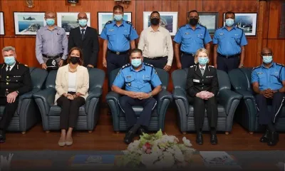 La police britannique apporte son soutien à Maurice