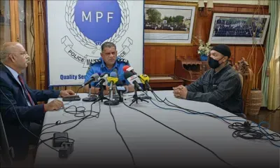 Grosse saisie de drogue à Rivière-Noire : conférence de presse du CP