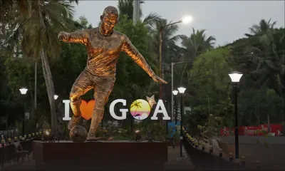 Une statue de Cristiano Ronaldo à Goa crée une polémique en Inde