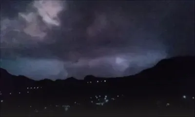 Météo : la foudre illumine le ciel mauricien 