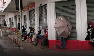 [En images] 36e jour de confinement : on brave le temps pluvieux à Curepipe