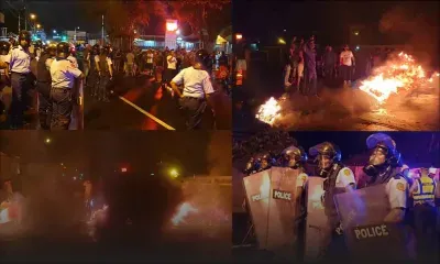 [En images] Résidence Atlee : les coupures d'eau mettent le feu aux poudres 