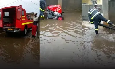 Accumulations d’eau : des pompiers sur le qui-vive ; la SMF déployée en renfort