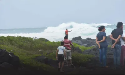 Météo : «Montée anormale du niveau de la mer d'environ 40 cm ce dimanche», prévient la station de Vacoas
