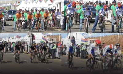 [Images] JIOI – Cyclisme : le contre-la-montre démarre