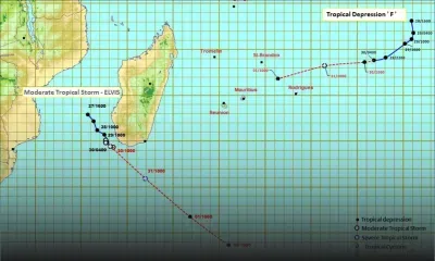 Météo : Rodrigues passe en alerte cyclonique de classe 1