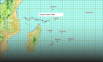 Météo : le cyclone Jobo n’influencera pas le temps à Maurice