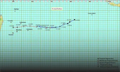 Cyclone Batsirai : l’alerte 1 maintenue à Rodrigues