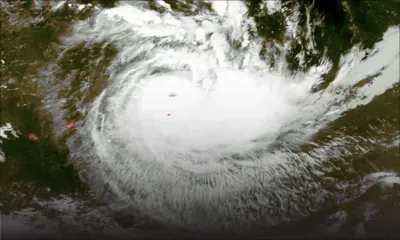 Le cyclone tropical Joaninha à environ 140 kilomètres des côtes de Rodrigues
