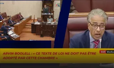 Arvin Boolell : « Ce texte de loi ne doit pas être adopté par cette Chambre » 