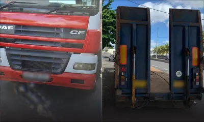 Bell-Village : des automobilistes déplorent que la remorque d’un poids lourd ait été «abandonnée»