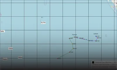 Météo : le cyclone tropical intense Darian à 3 000 km de Maurice