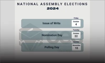 Législatives 2024 : les dates à retenir