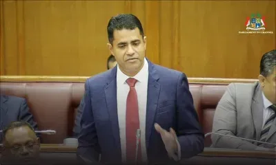 Débats au Parlement : une première pour Fabrice David