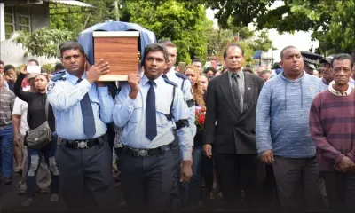 Funérailles du Caporal Lindsey Lapeyre : Raj Dayal présent pour rendre un dernier hommage à son bras droit